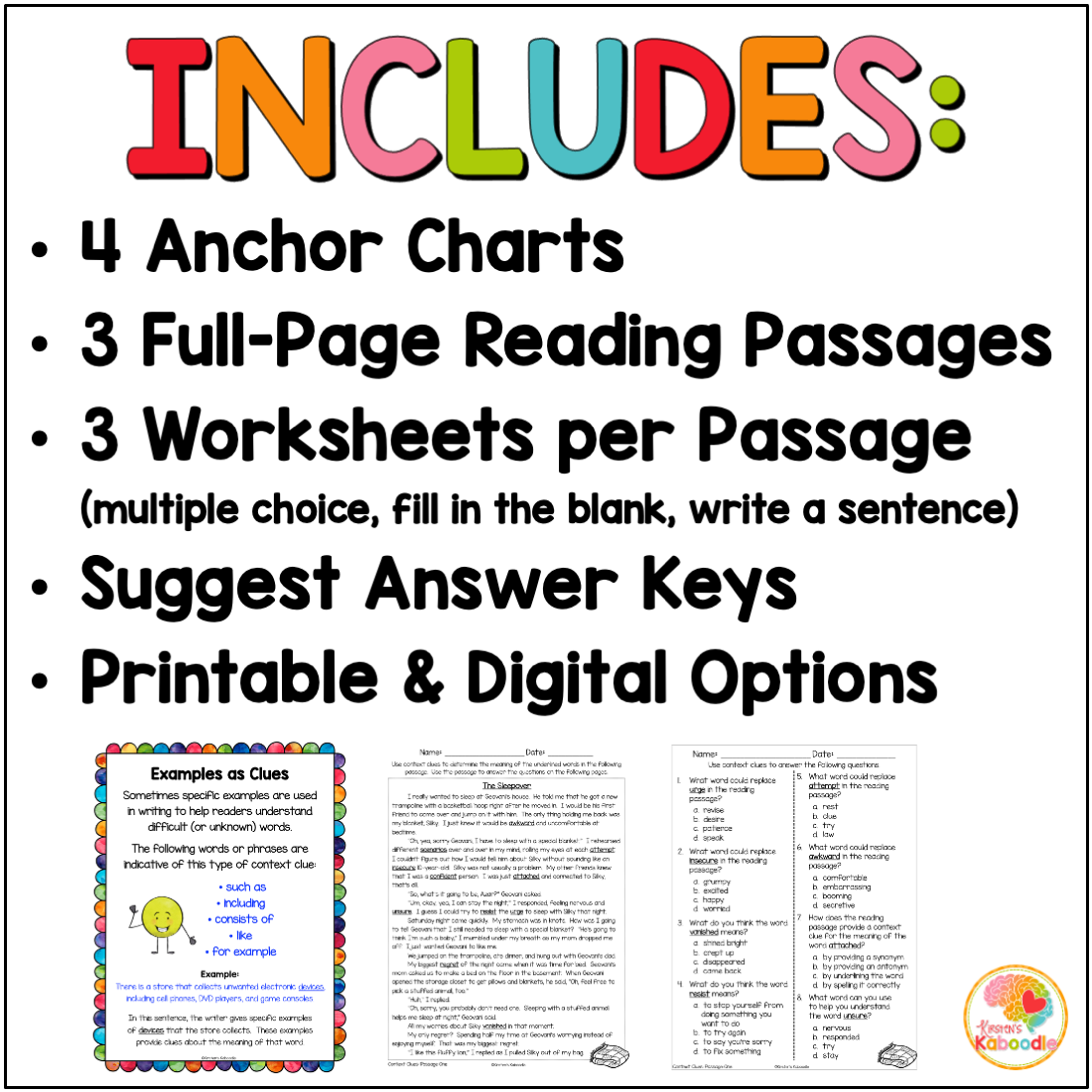 context-clues-reading-passages-2nd-3rd-4th-grade