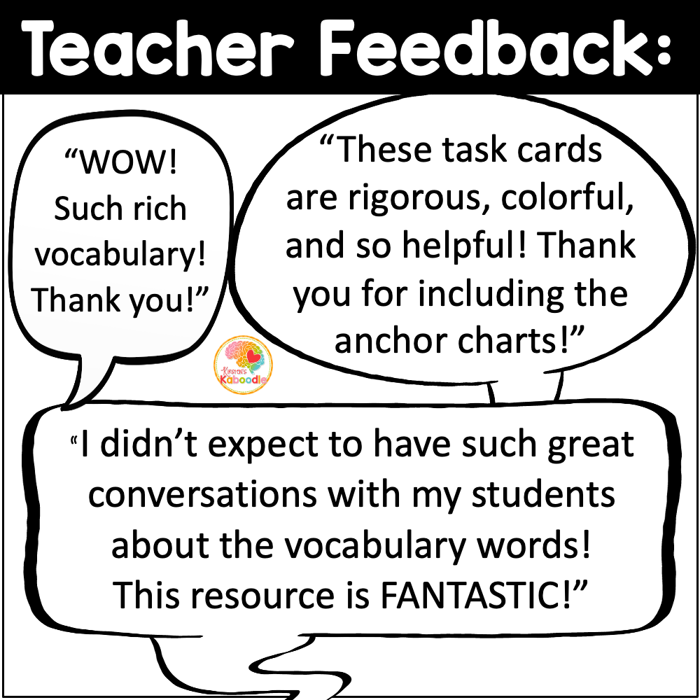 context-clues-task-cards-anchor-charts-6th-grade