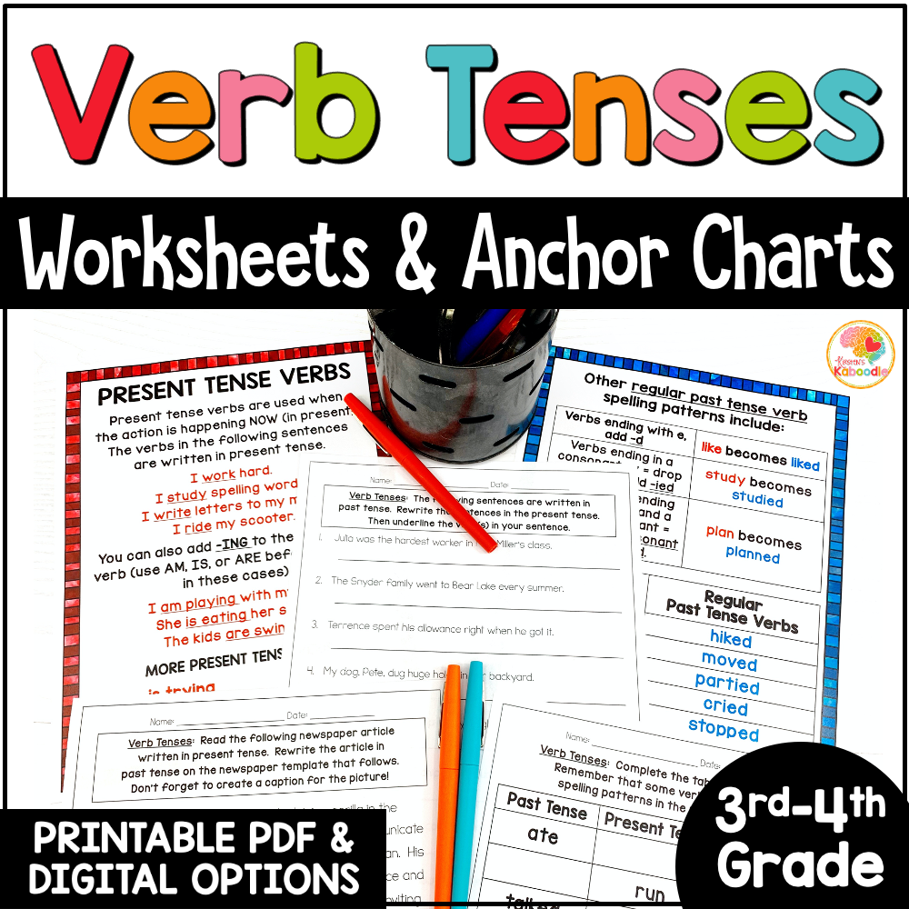 verb-tenses-worksheets
