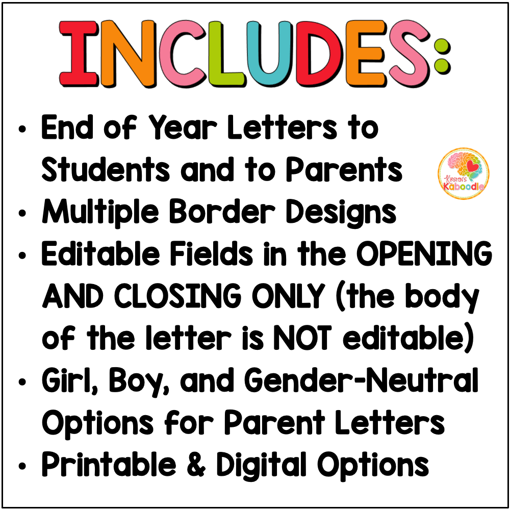 end-of-year-letters-from-the-teacher-for-students-parents
