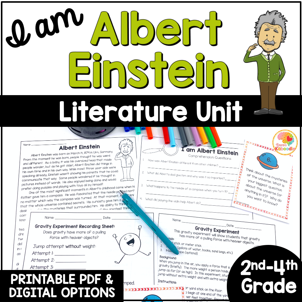 i-am-albert-einstein-activities