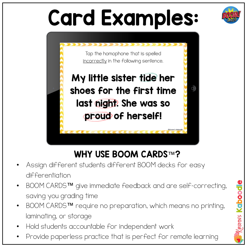 homophone-boom-cards