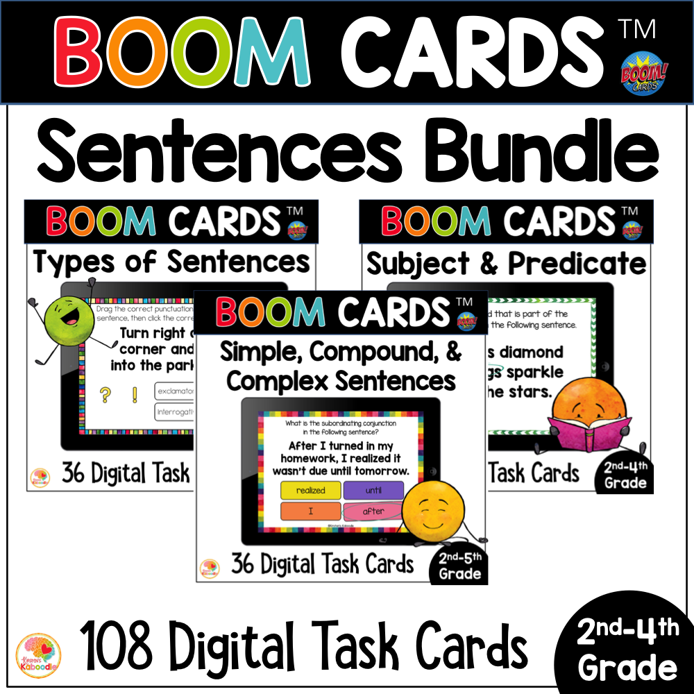 types-of-sentences-boom-cards-bundle