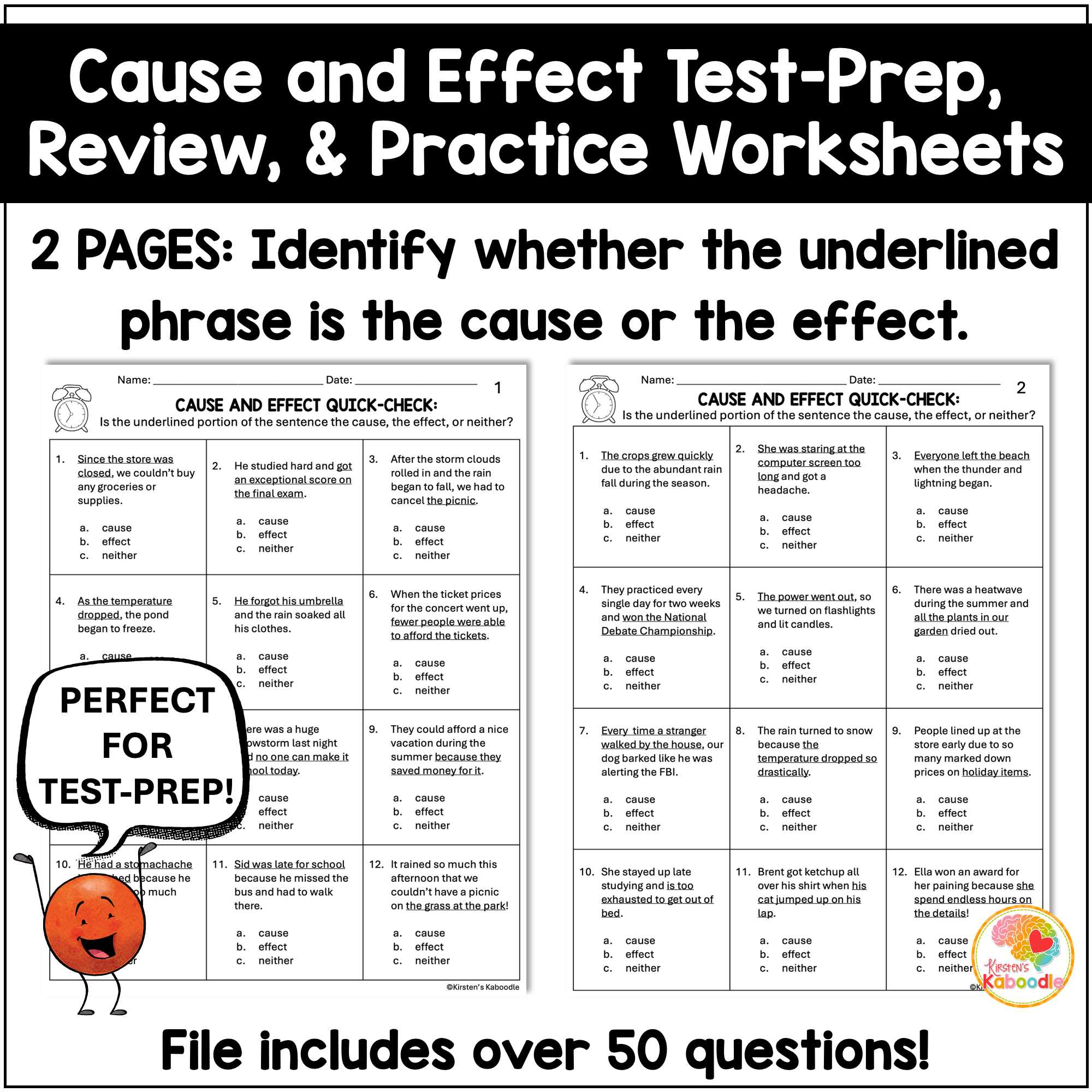 cause-and-effect-quick-check-worksheets-test-prep-review