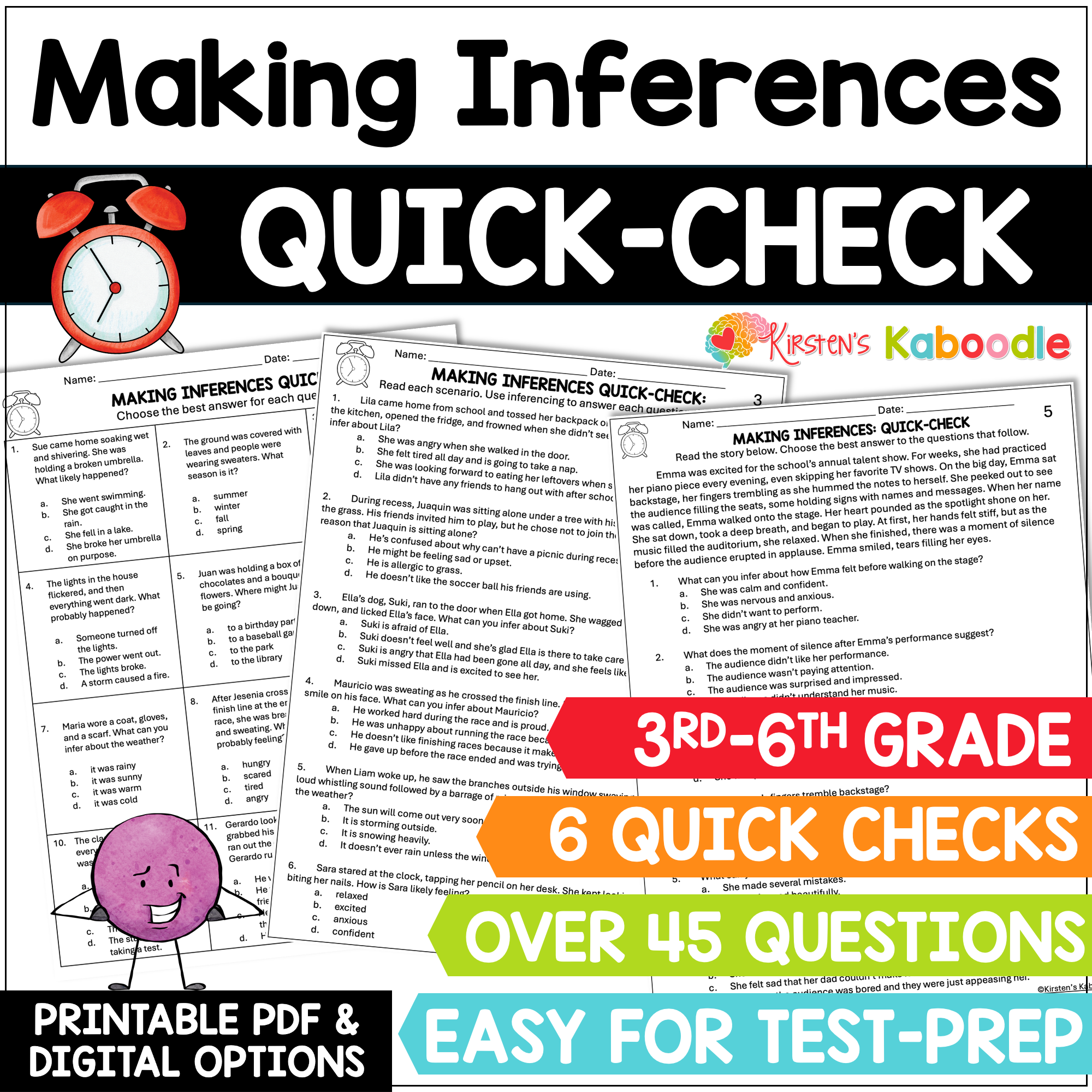making-inferences-inferencing-quick-check-worksheets-test-prep