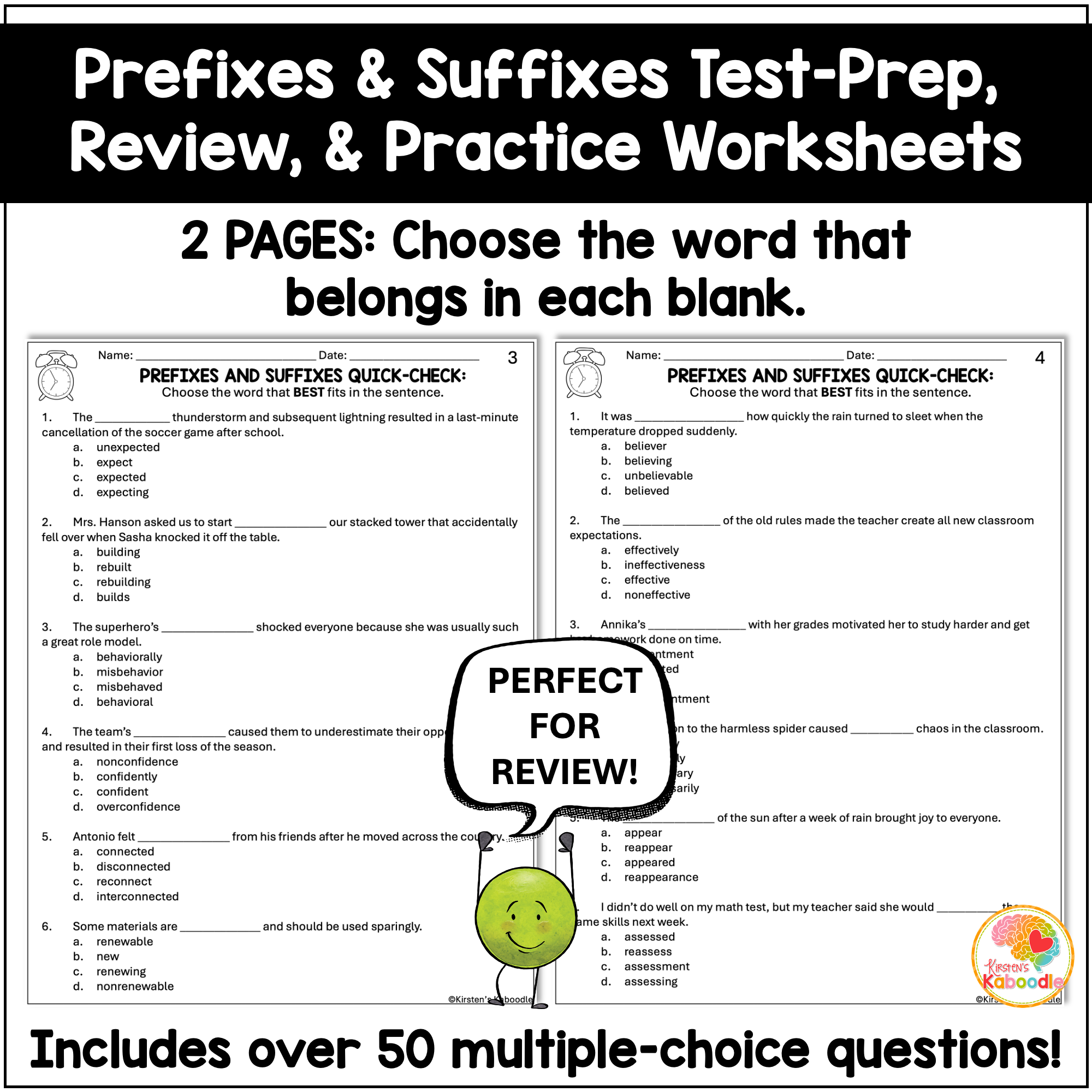 prefixes-and-suffixes-worksheet-pages-review
