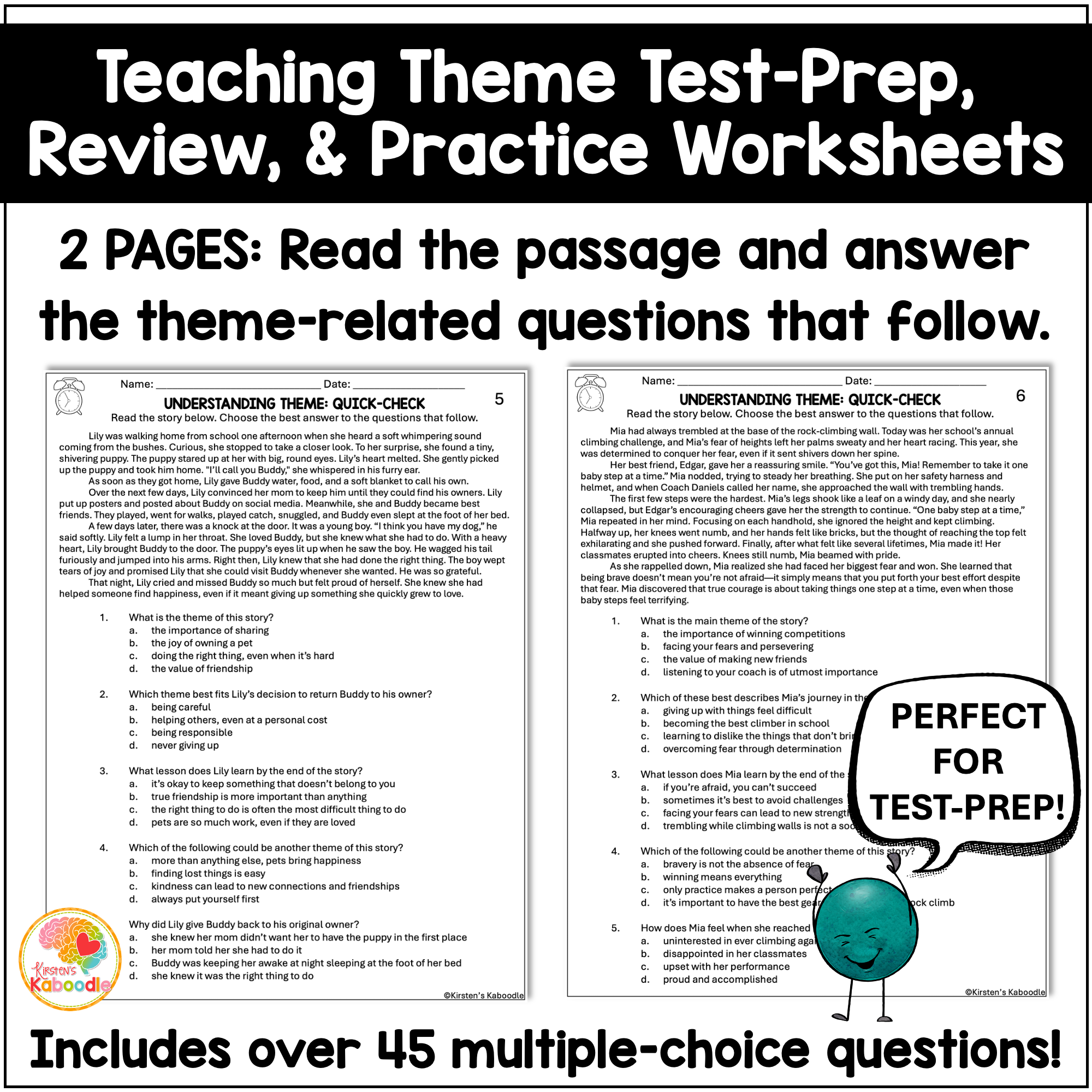 teaching-theme-test-prep-review-quick-checks
