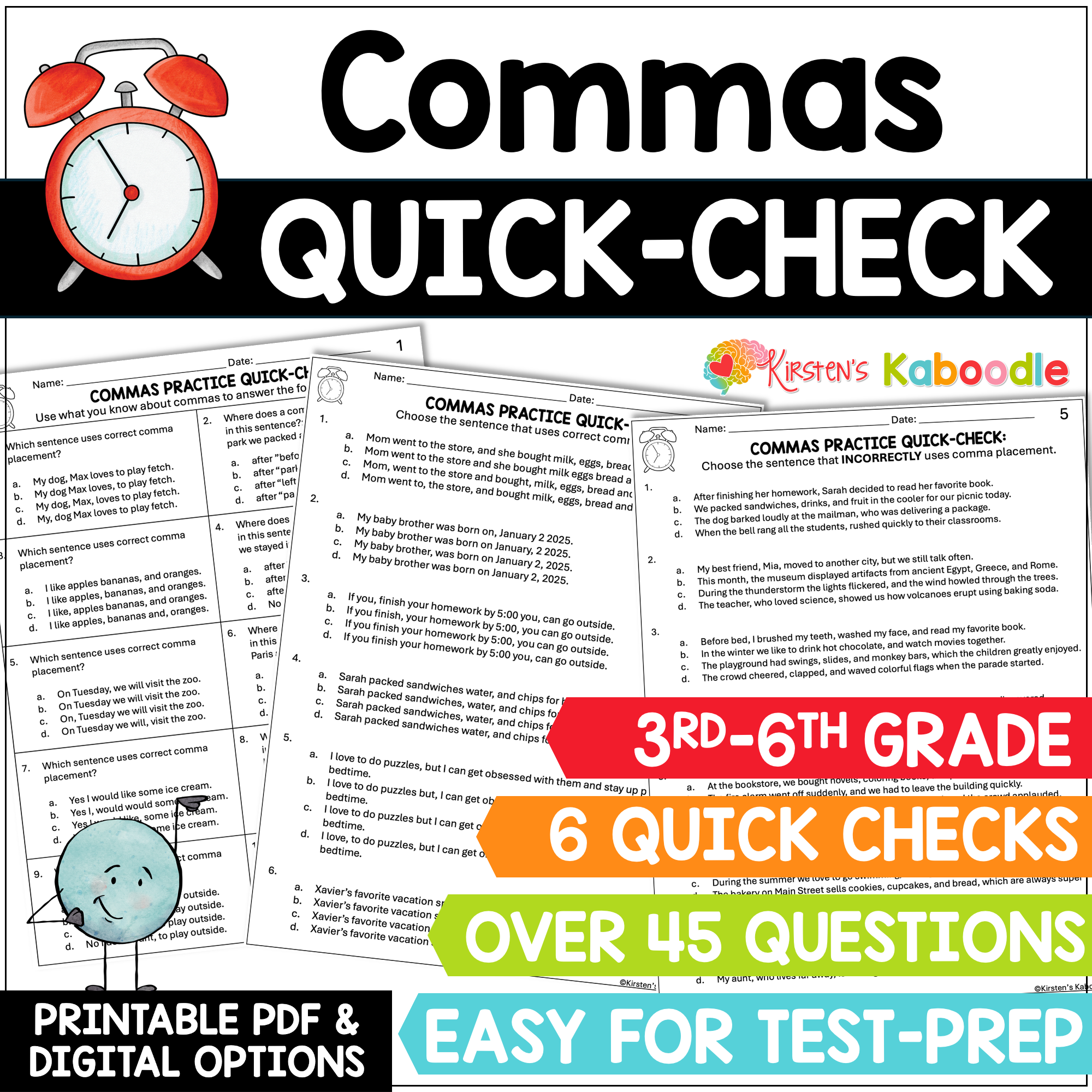 comma-rules-quick-check-worksheets-practice