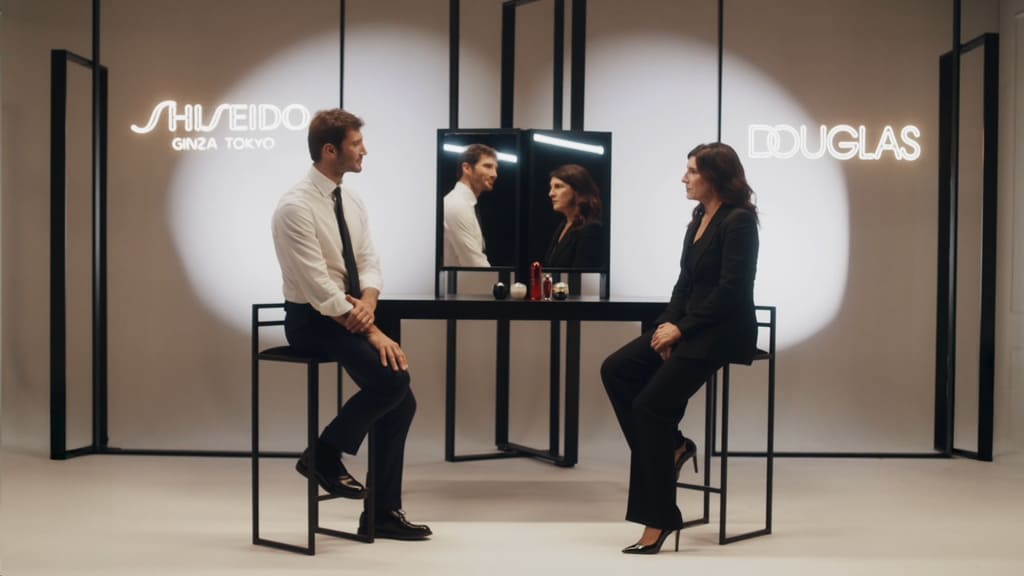 Profumerie Douglas e Shiseido lanciano la campagna consulenze di bellezza. Testimonial Stefano De Martino