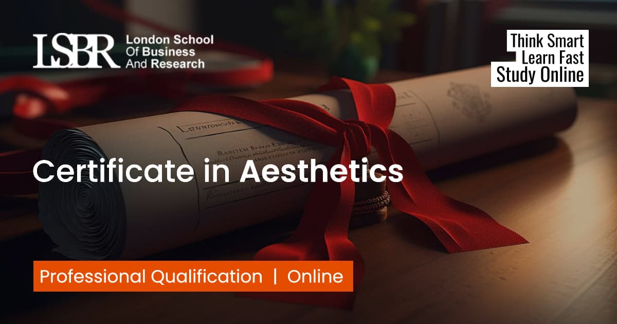 Certificate in Aesthetics