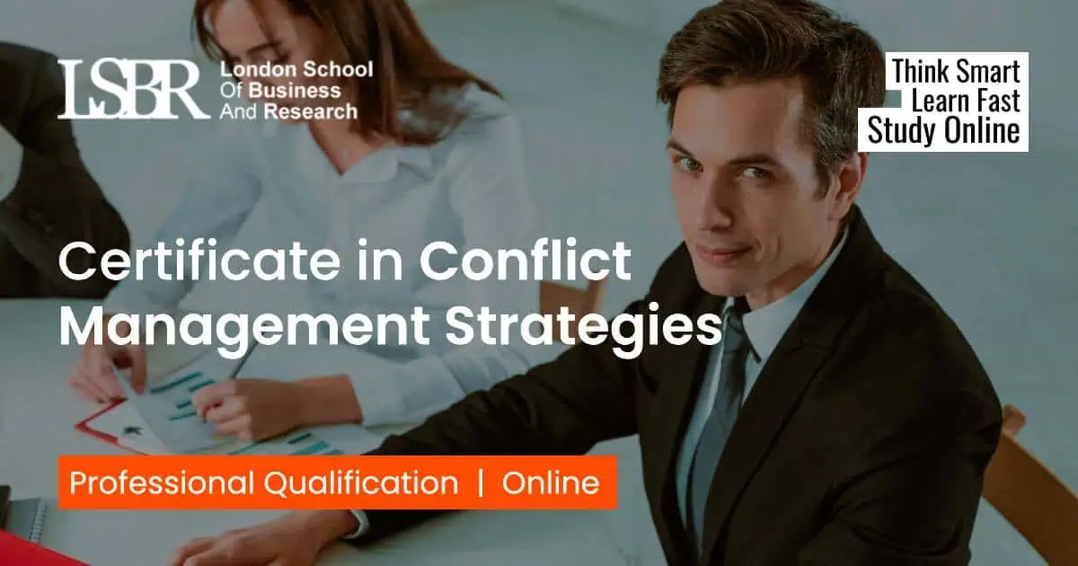 Certificate in Conflict Management Strategies