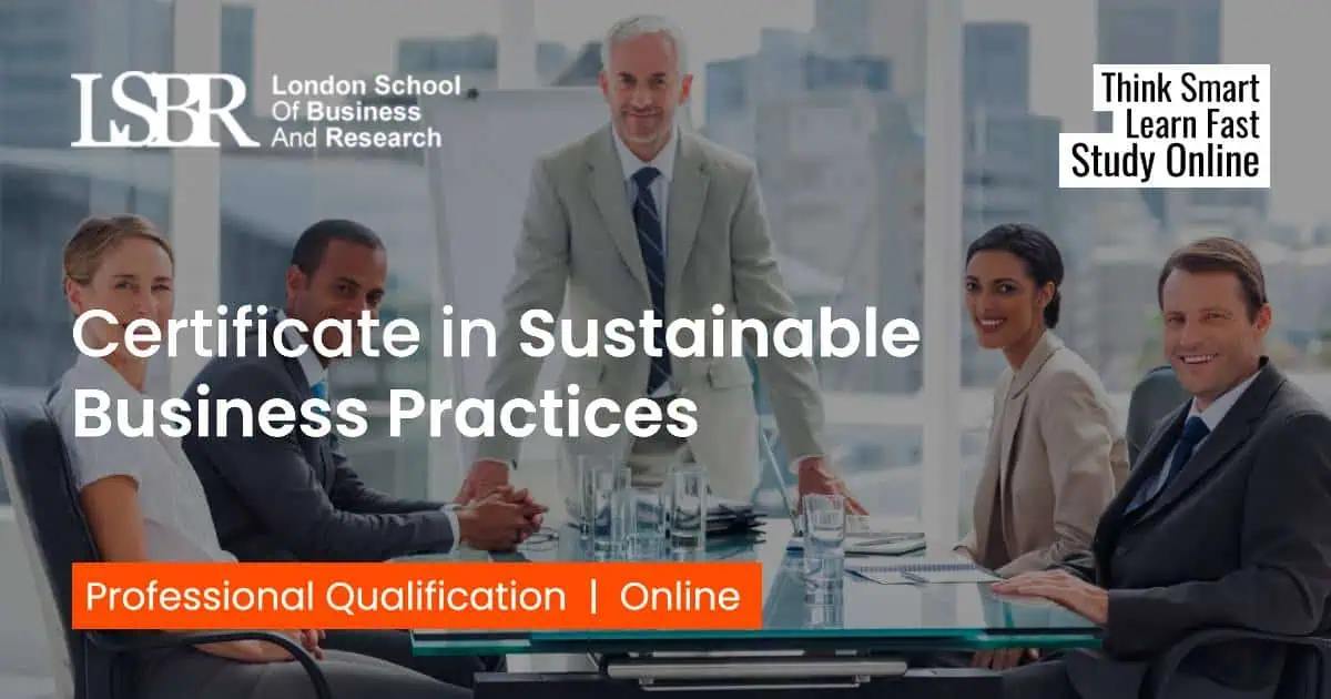 Certificate in Sustainable Business Practices