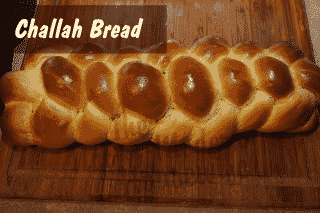 Six-Strand Braided Challah Bread