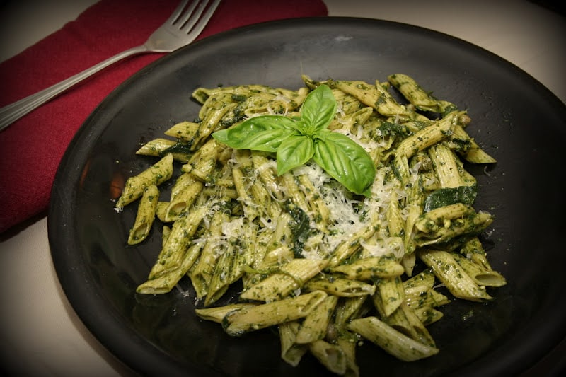 Spinach & Pesto Penne