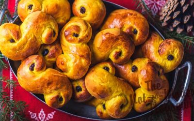 St. Lucia Buns – Swedish Saffron Bread