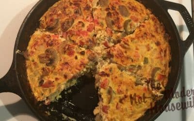 Cast Iron Vegetable Frittata