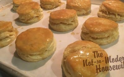 Easy Buttermilk Biscuits w/ Sweet Honey Butter