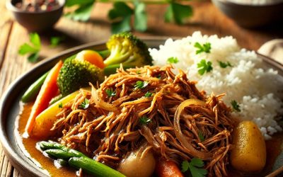 Irresistibly Juicy Slow Cooker Boston Butt Pork Roast with Chardonnay