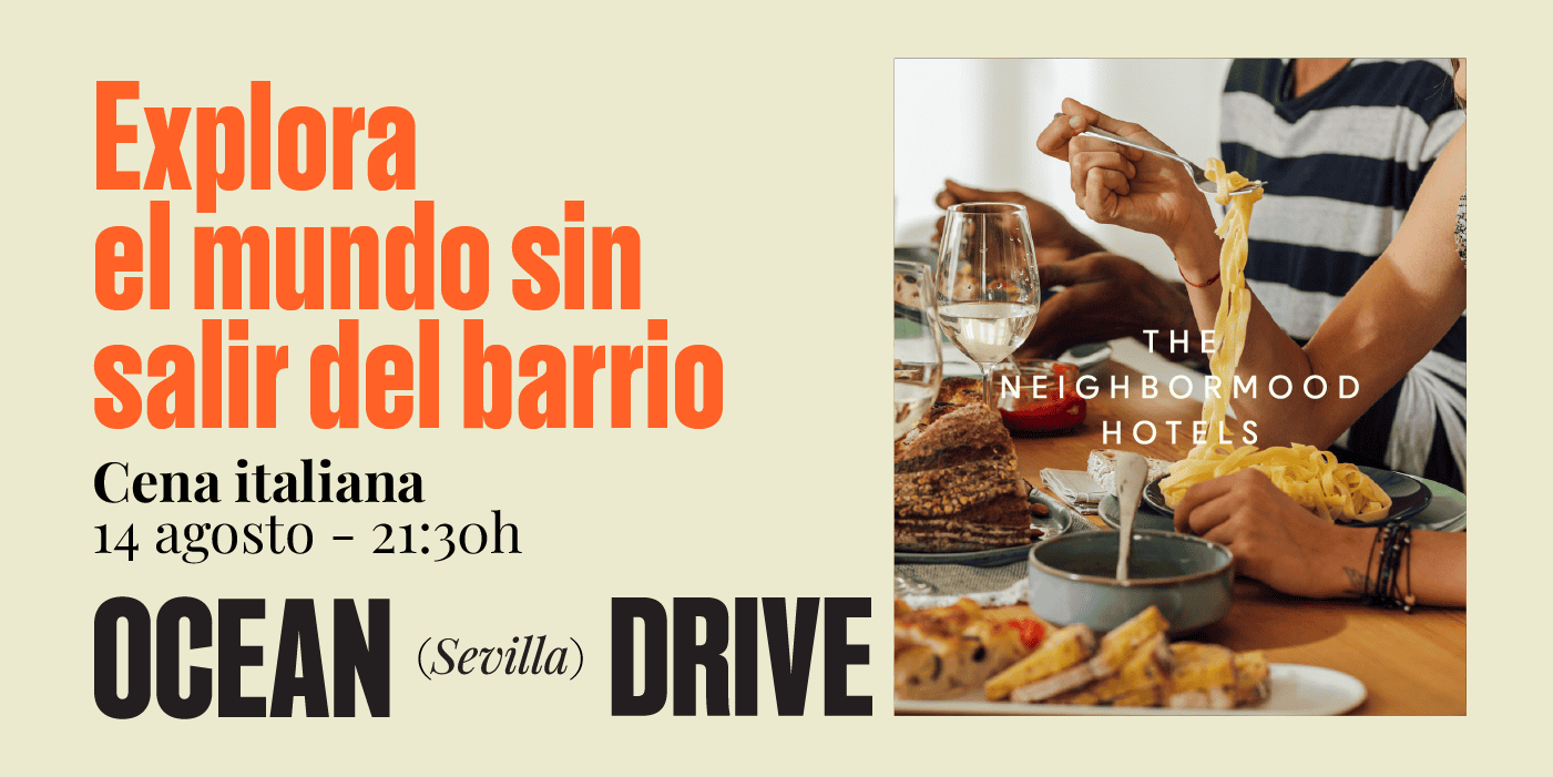3ª ESCALA: ITALIA | 14 DE AGOSTO| 21:30h