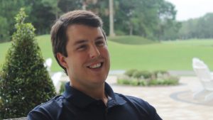 james smiling