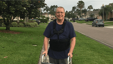 Orlando Orthopaedic Center enjoys back pain relief after laminectomy
