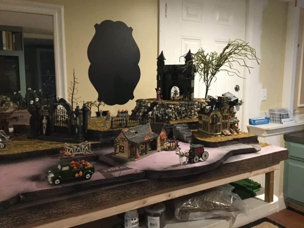 Spooky Halloween Village