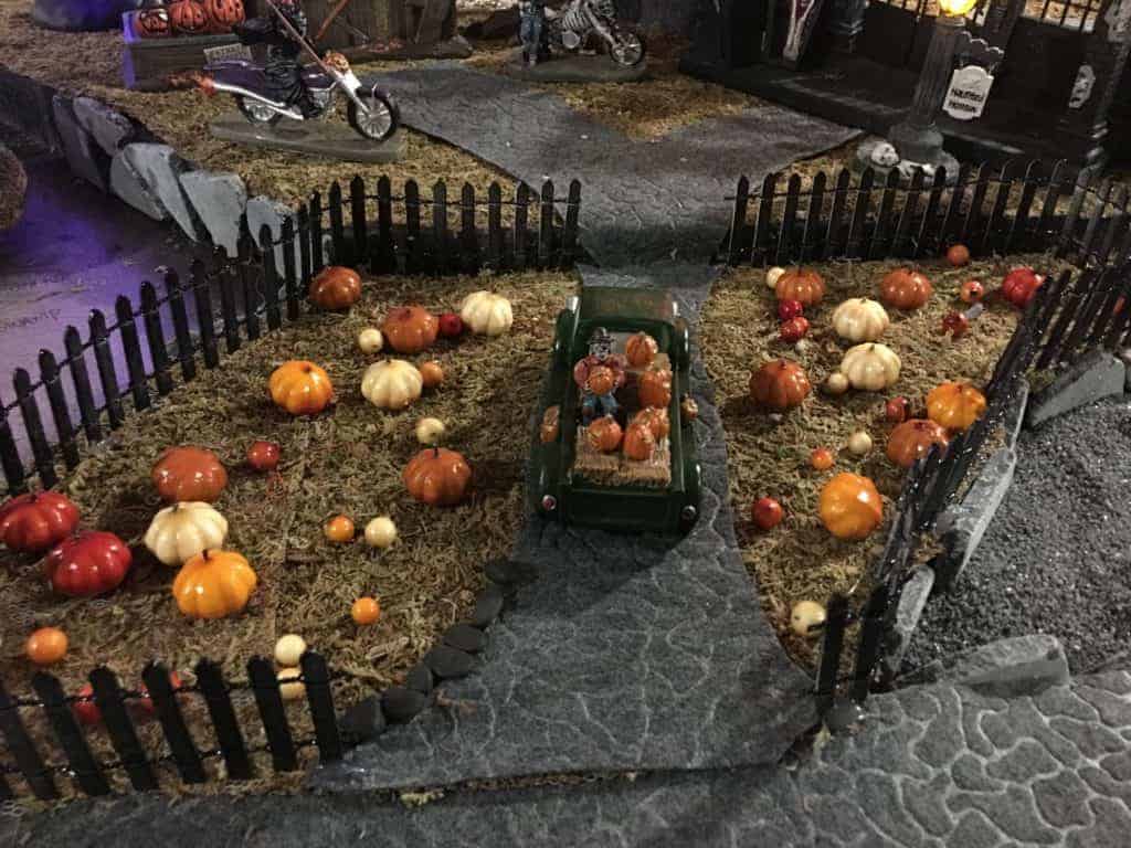 Spooky Halloween village