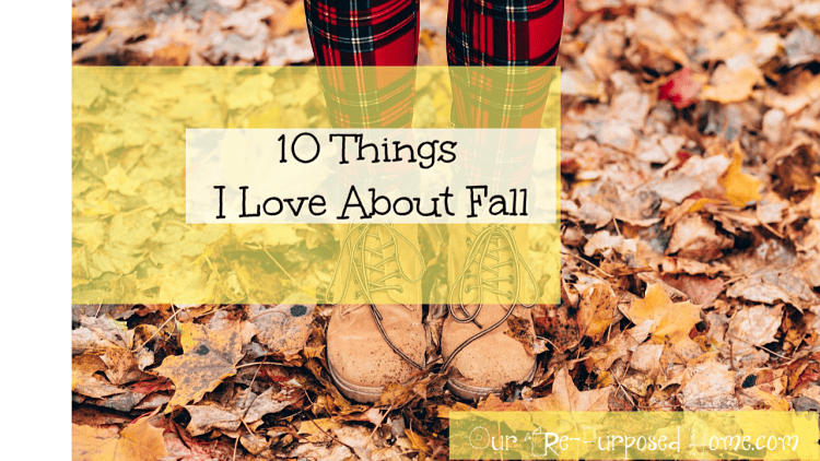 things i love about fall