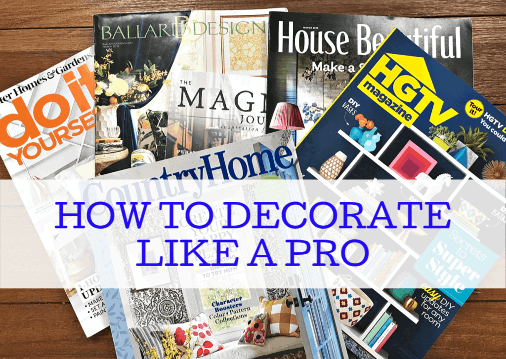 How to decorate like a pro