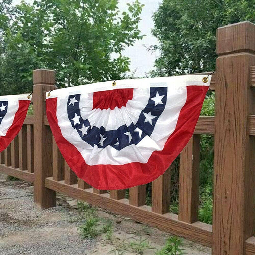 American flag bunting