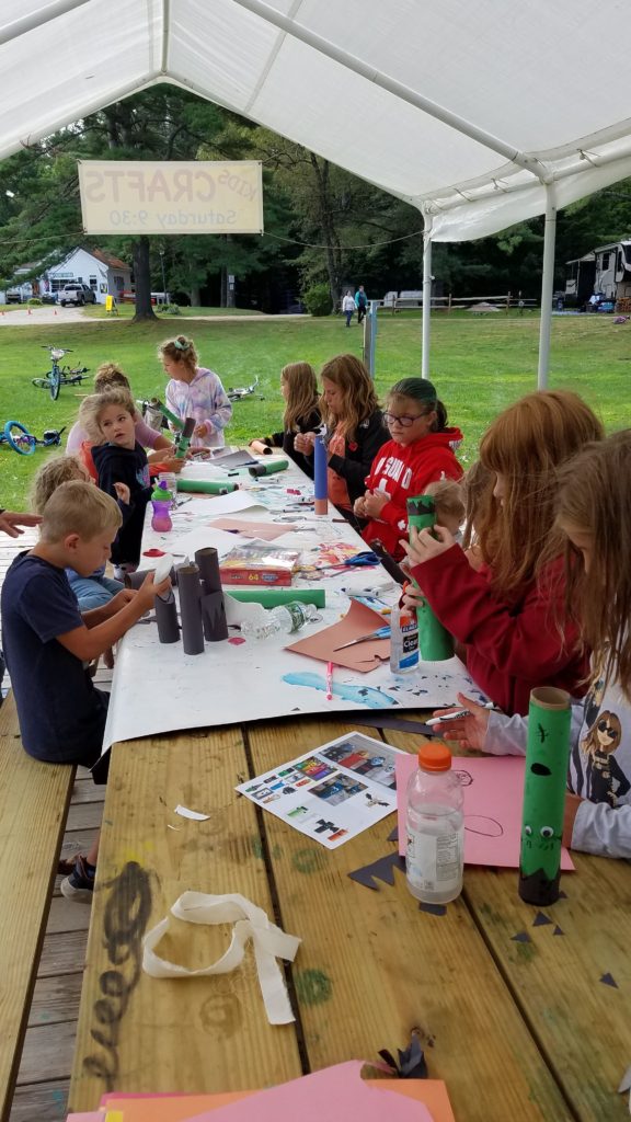 halloween camping crafts