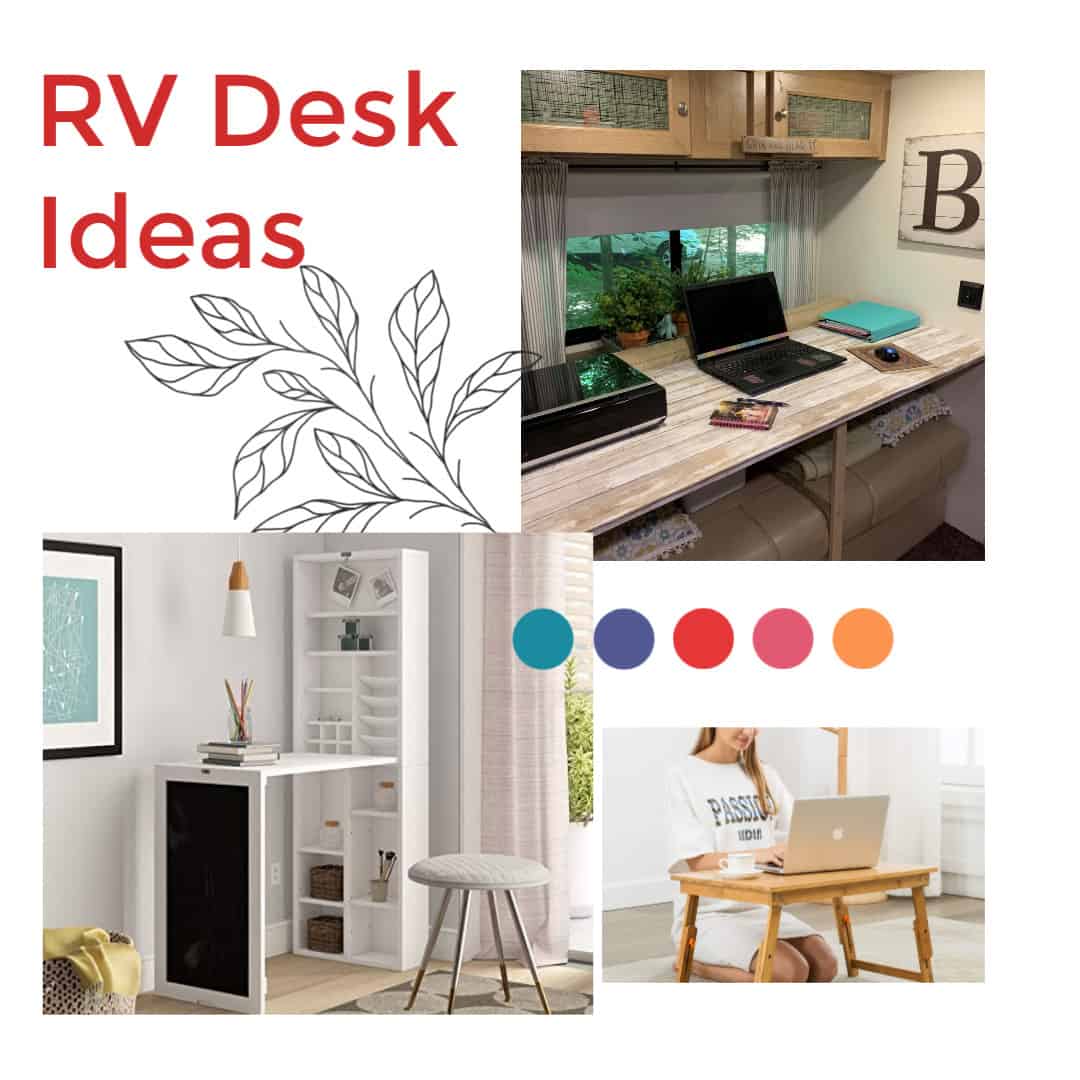 RV desk ideas pin