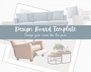 Design board template