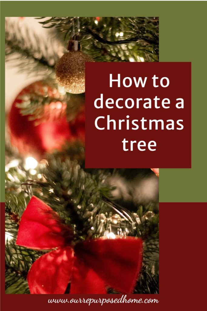 Christmas tree image and how to decorate one
