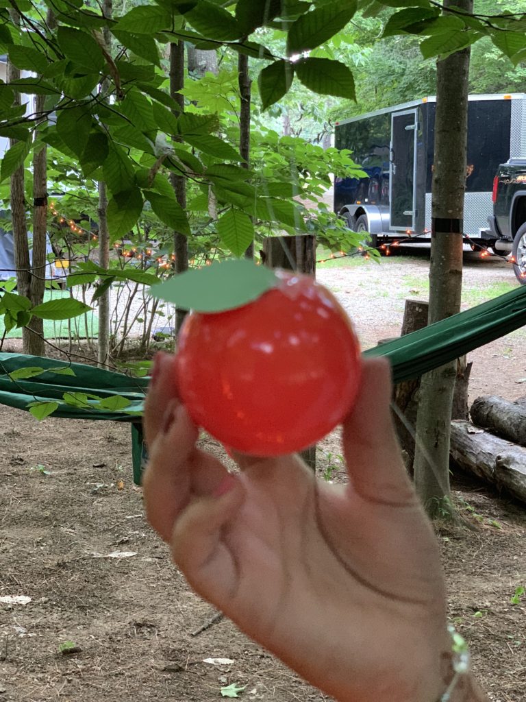 halloween camping angry orchard
