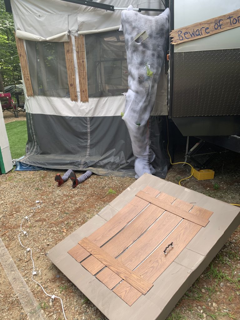halloween camping wizard of oz theme