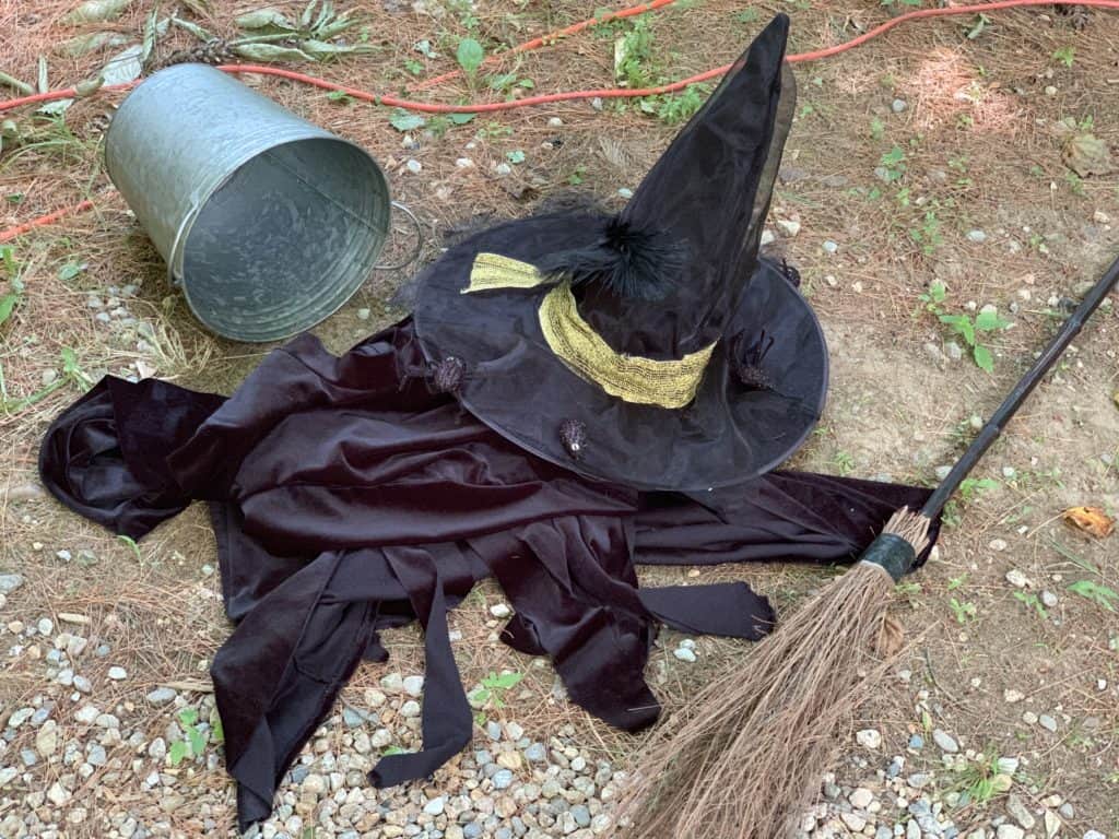 halloween camping wicked witch