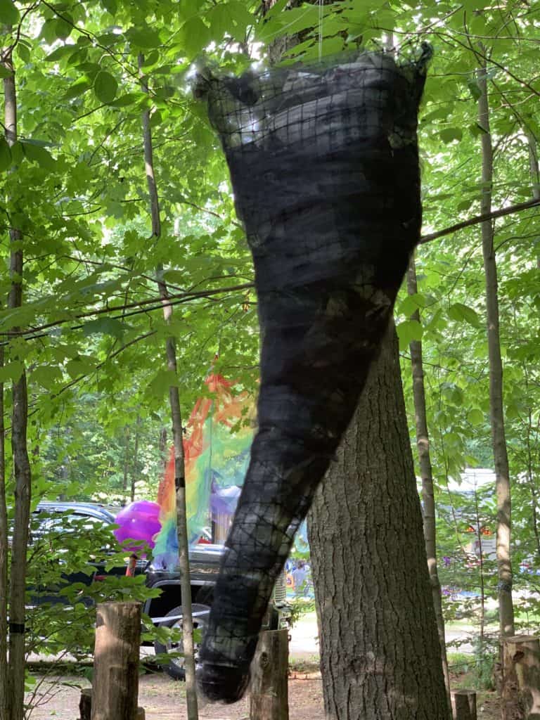halloween camping tornado