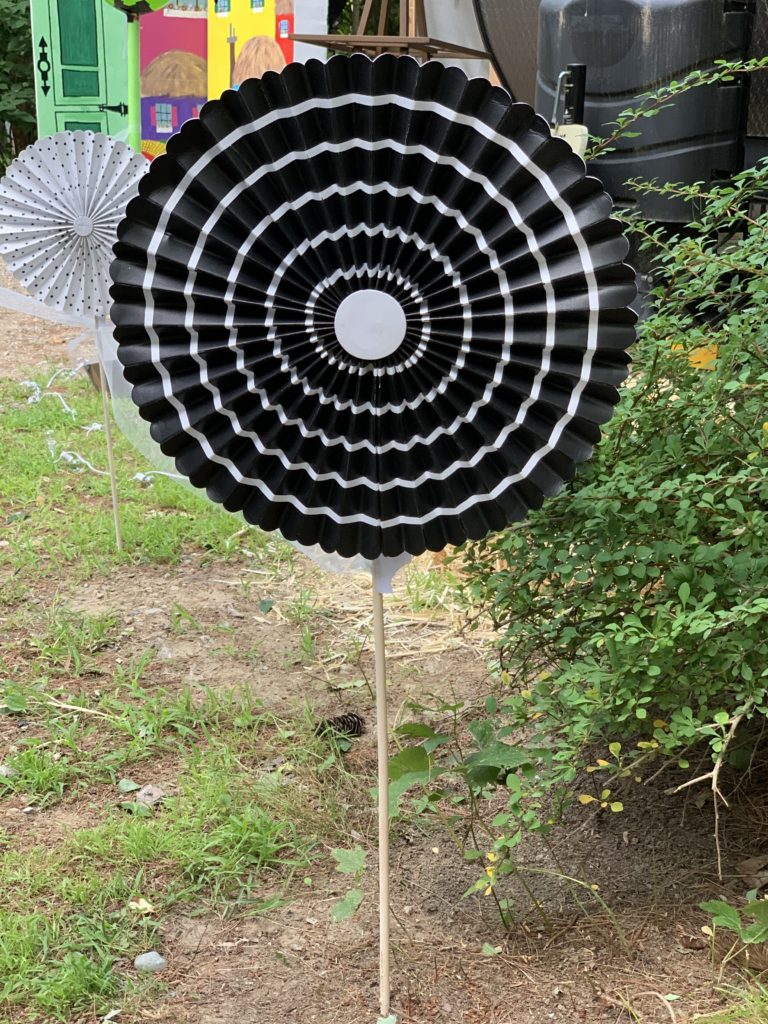 halloween camping pinwheel