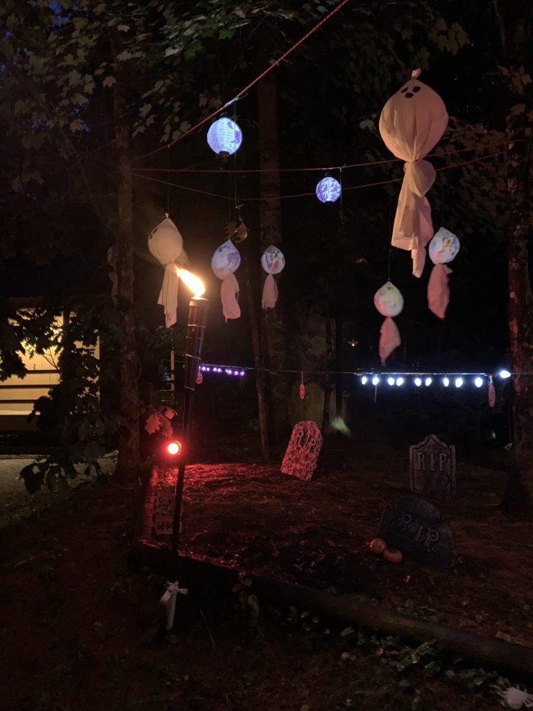 halloween camping