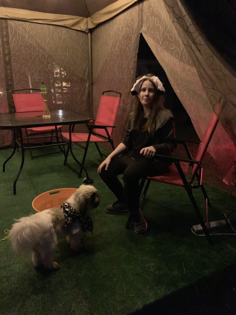 halloween camping