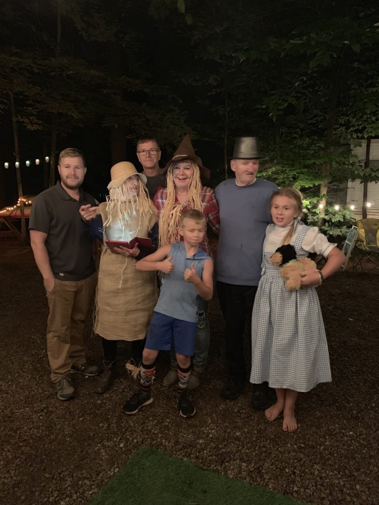 halloween camping