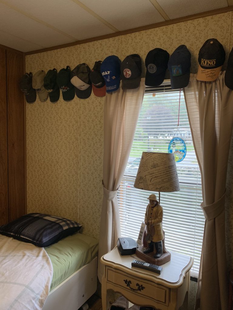 mobile home remodel before and after.  bedroom after 