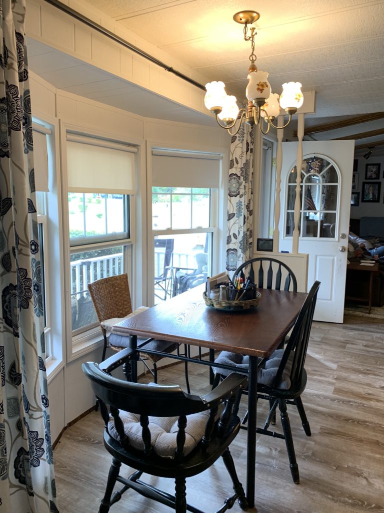 mobile home remodel before and after. 
