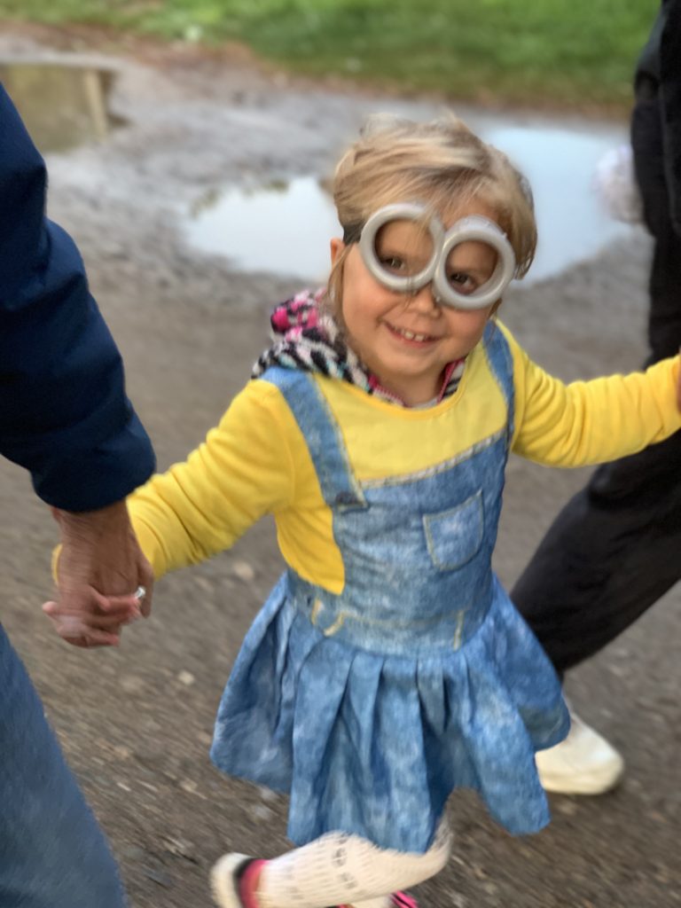 halloween camping costume parade