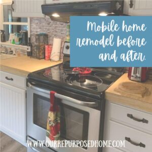 mobile home kitchen