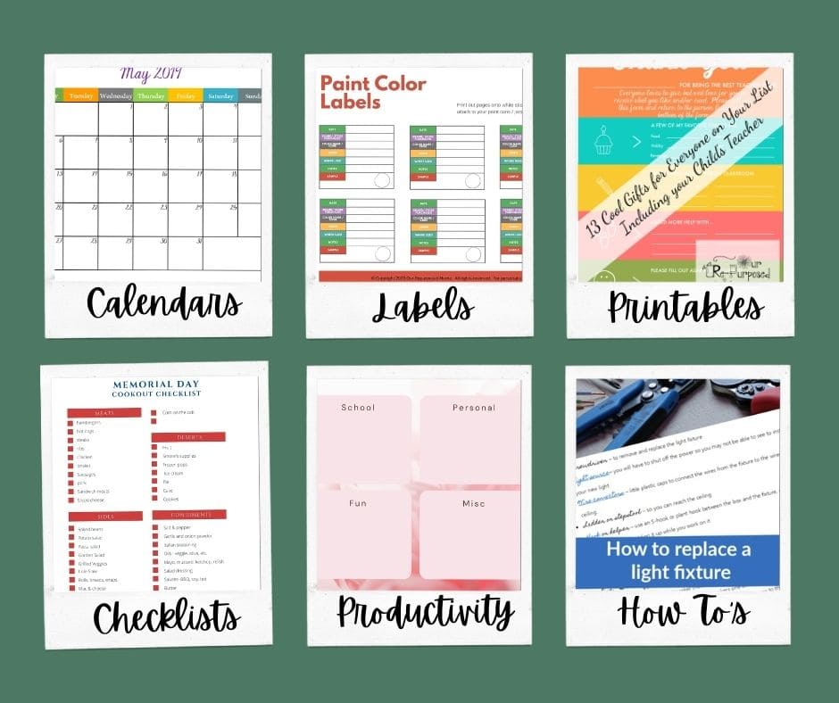 samples of free printables