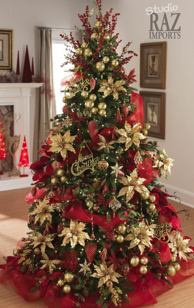 decorated Christmas tree