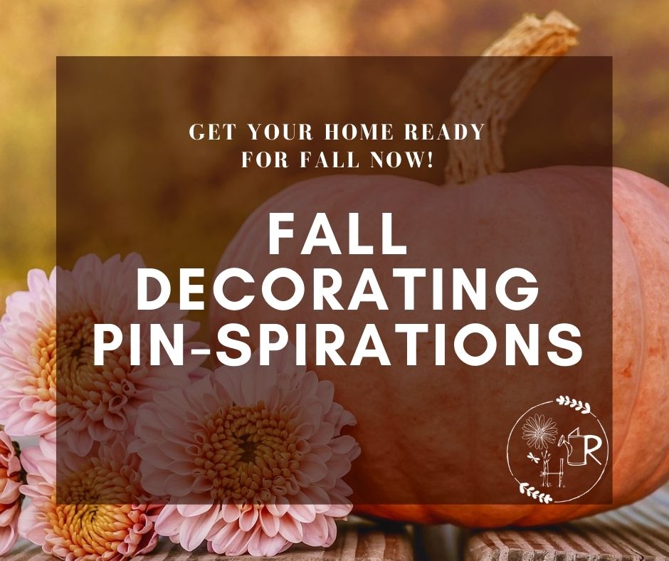 fall decorating pin
