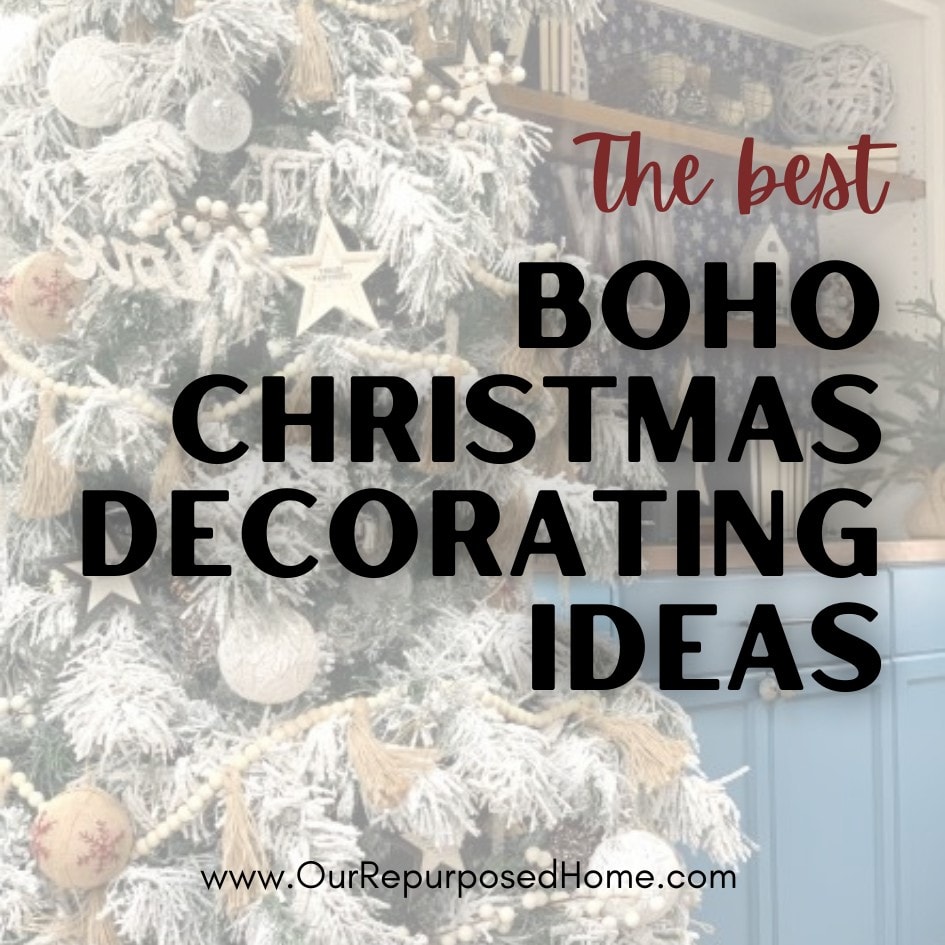 Boho Christmas decorating ideas